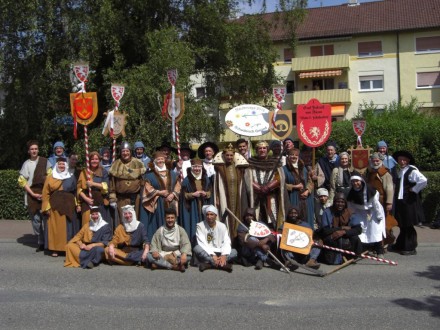 Verein Staufersaga auf dem Reichsstadtfest in Bad Wimpfen