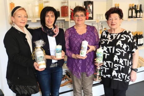 Gundi Mertens , Carmen Bäuml, Isolde Schirle und Helga Beißwenger
